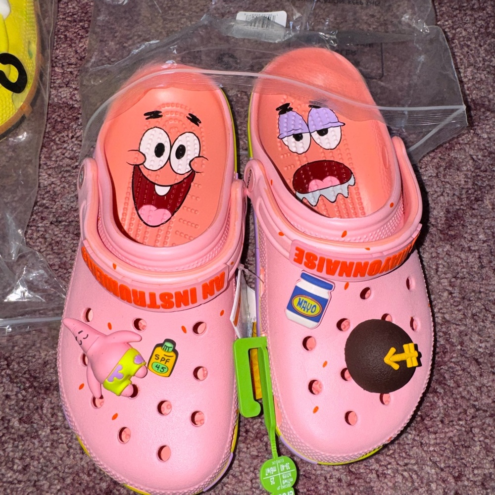 CROCS Patrick Cartoon